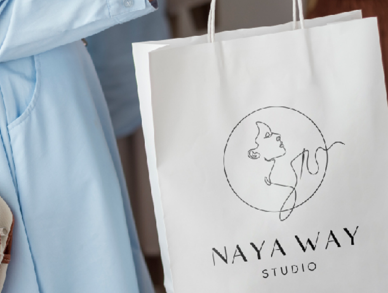 Koncepcja logo Navy-Way